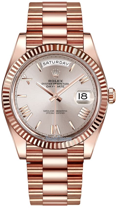 what is rolex everose gold|Rolex day date reference 228235.